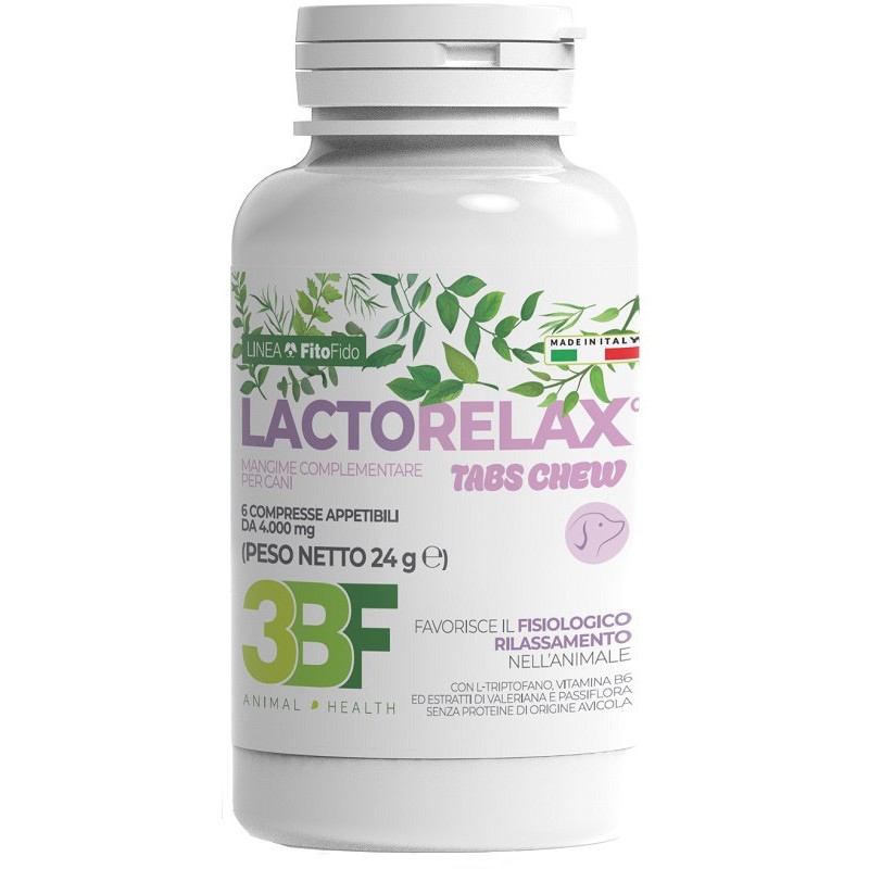 LACTORELAX TABS CHEW 6 COMPRESSE APPETIBILI DA 4000 MG