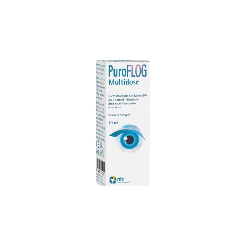 PUROFLOG MULTIDOSE SOLUZIONE OFTALMICA 10 ML