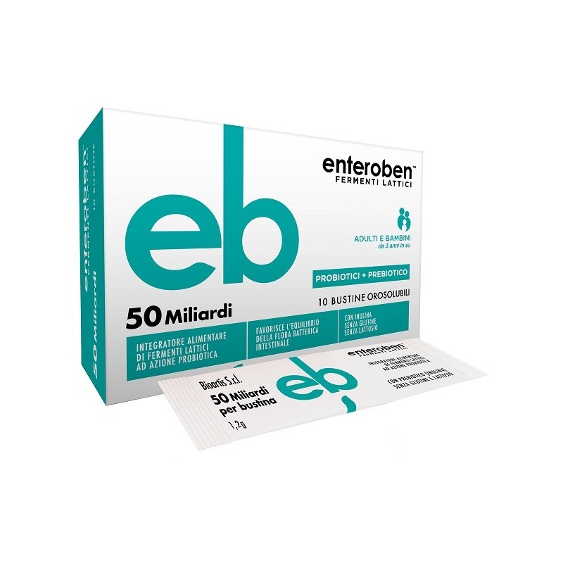 ENTEROBEN 50 MILIARDI 10 BUSTINE
