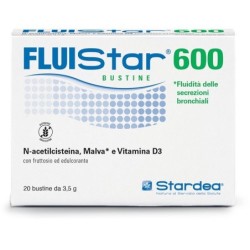 FLUISTAR 600 20 BUSTINE DA 3,5 G CON FRUTTOSIO ED EDULCORANTE SENZA GLUTINE