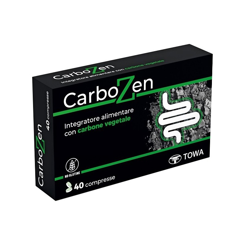 CARBOZEN 40 COMPRESSE SENZA GLUTINE