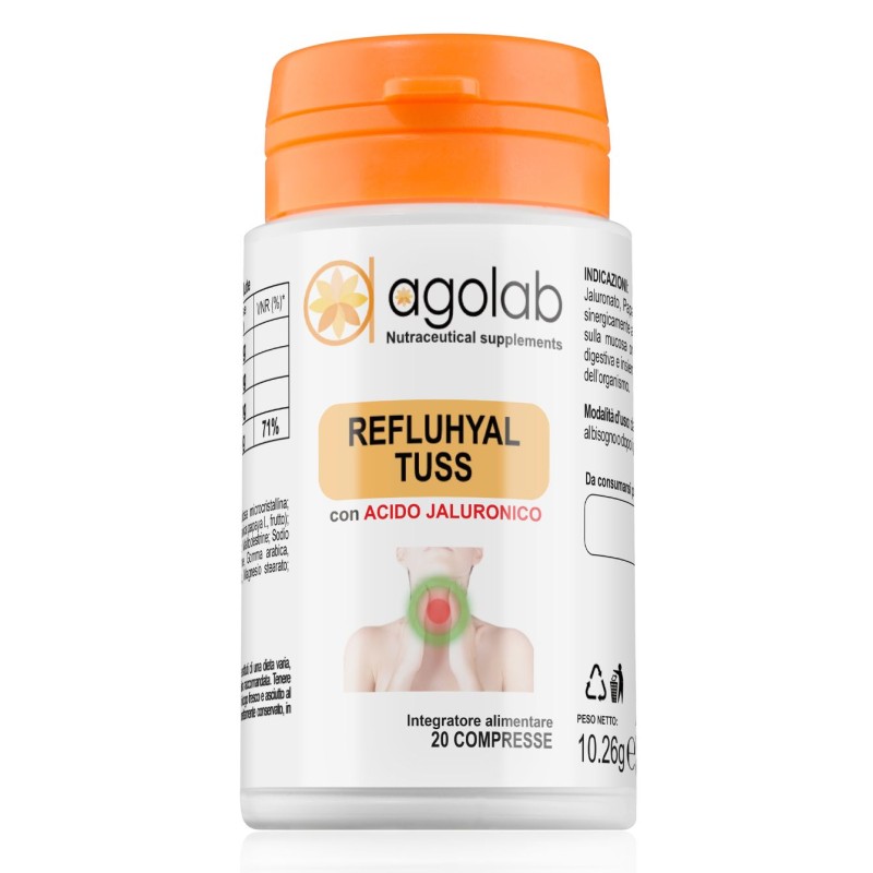 REFLUHYAL TUSS 20 COMPRESSE