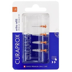 CURAPROX CPS 14 ORTHO REFILL ARANCIONI 4 SCOVOLINI