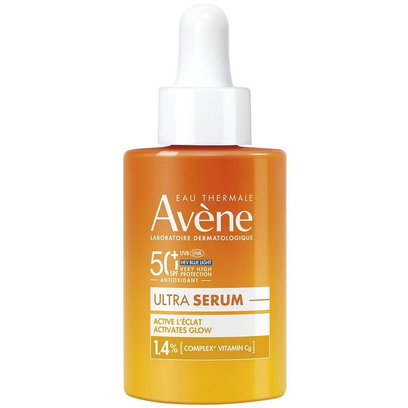 EAU THERMALE AVENE SOLARE ULTRA SIERO ATTIVA LA LUMINOSITA' SPF50+ 30 ML