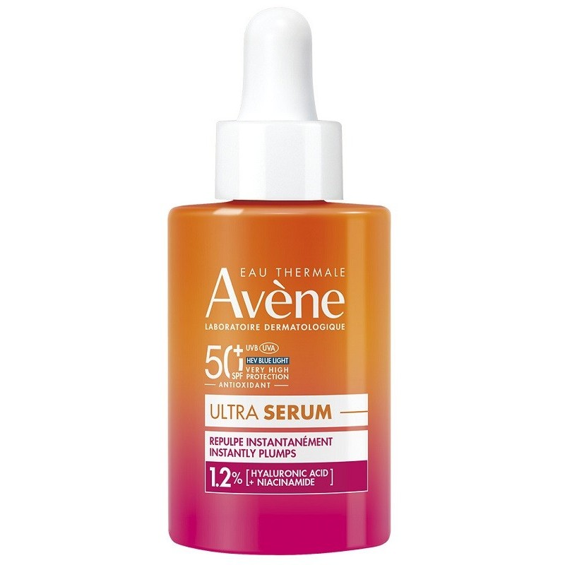 EAU THERMALE AVENE SOLARE ULTRA SIERO RIMPOLPA IMMEDIATAMENTE SPF50+ 30 ML