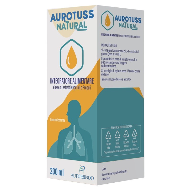 AUROTUSS NATURAL 200 ML