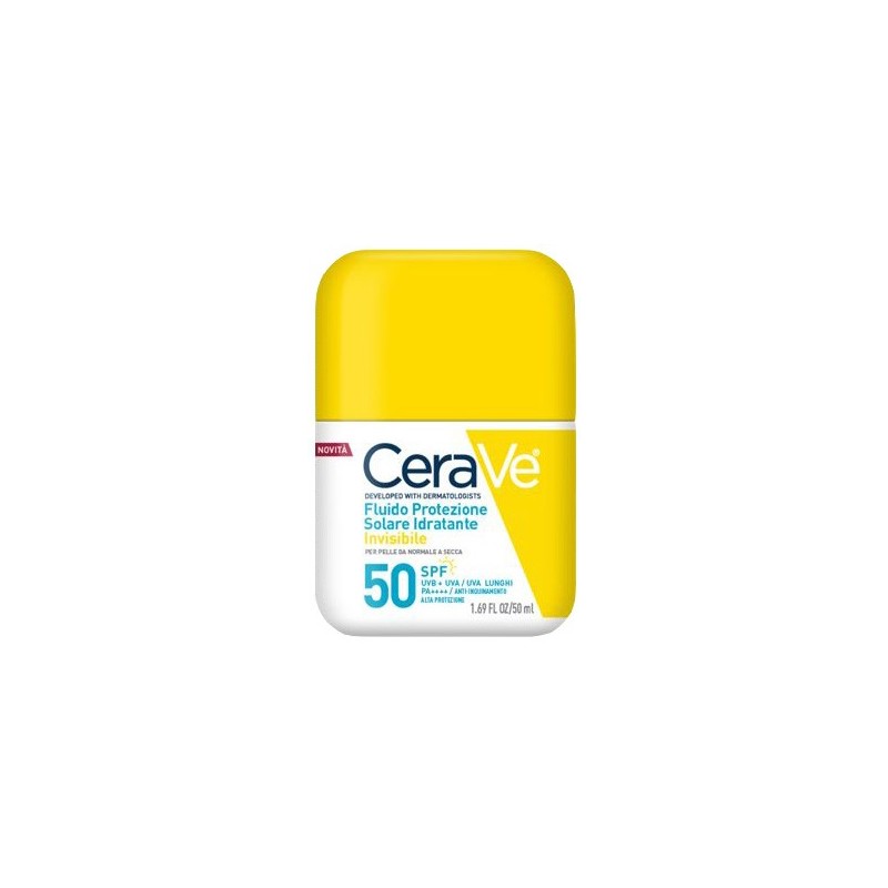 CERAVE FLUIDO PROTEZIONE SOLARE IDRATANTE INVISIBILE SPF50 50 ML