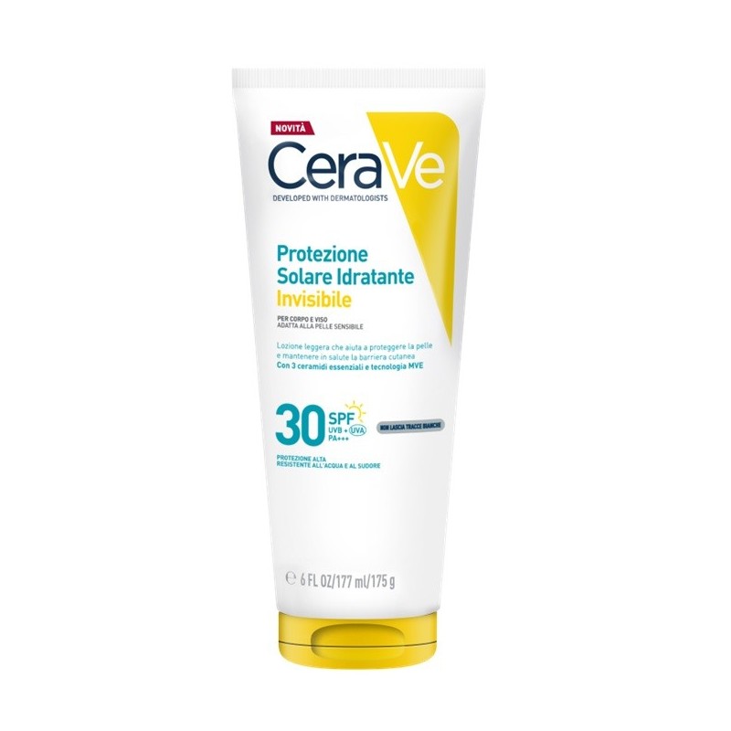 CERAVE PROTEZIONE SOLARE IDRATANTE INVISIBILE SPF30 177 ML