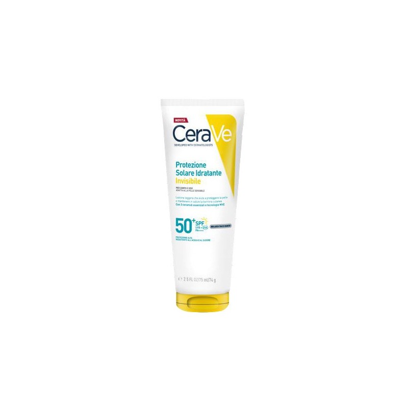 CERAVE PROTEZIONE SOLARE IDRATANTE INVISIBILE SPF50+ 75 ML