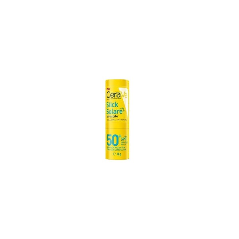 CERAVE STICK SOLARE INVISIBILE SPF50+ 8 G CERAVE STICK SOLARE INVISIBILE SPF50+ 8 G
