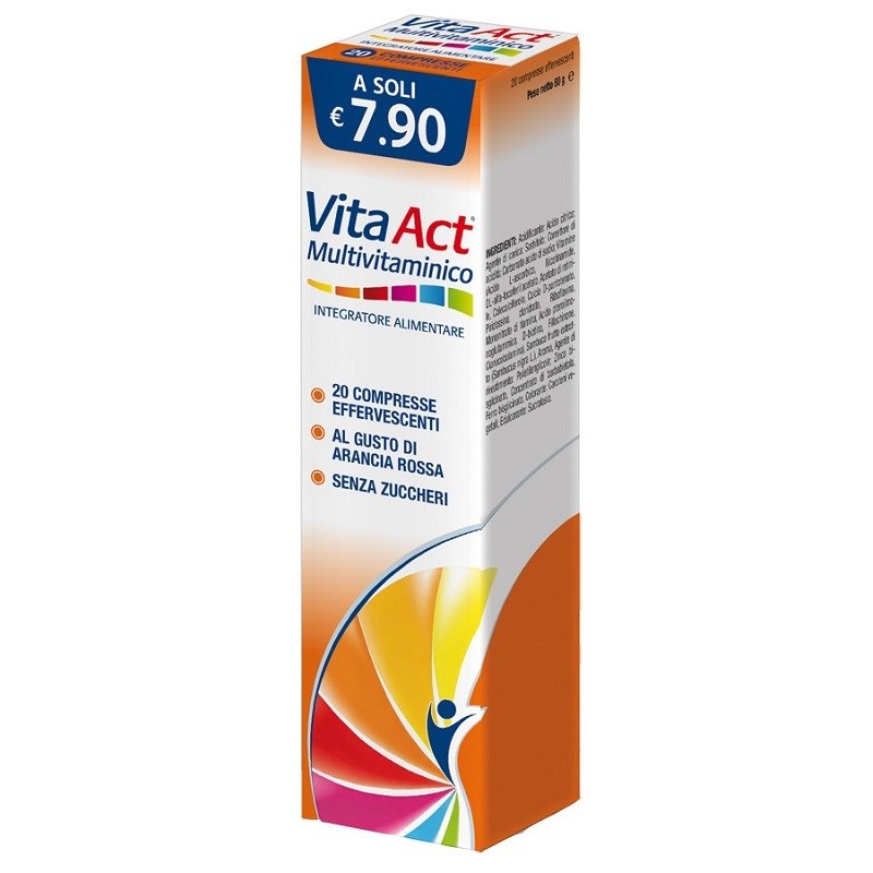 VITA ACT MULTIVIT 20 COMPRESSE EFFERVESCENTI