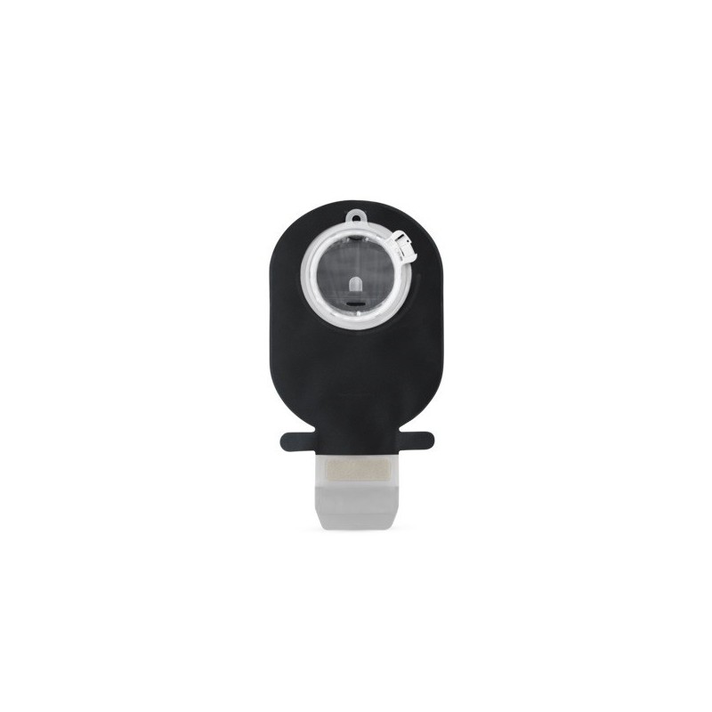 SACCA ILEOSTOMIA SENSURA MIO CLICK RIVESTIMENTO NERO FONDO APERTO MAXI 60 MM 30 PEZZI