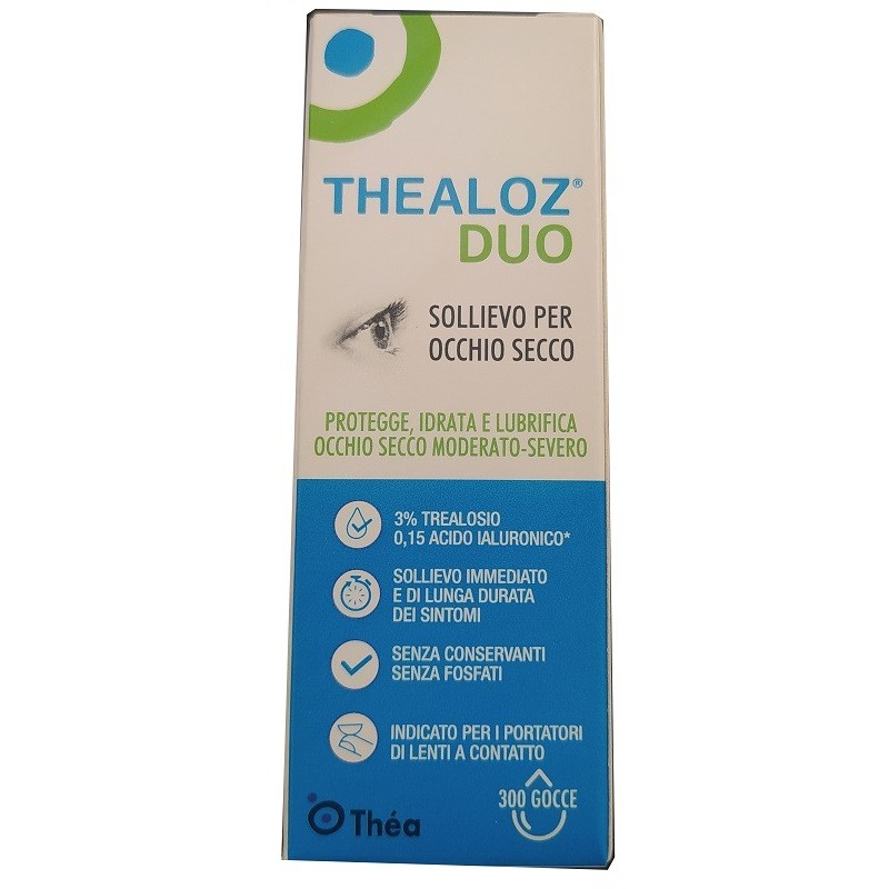 SOLUZIONE OCULARE THEALOZ DUO 10 ML