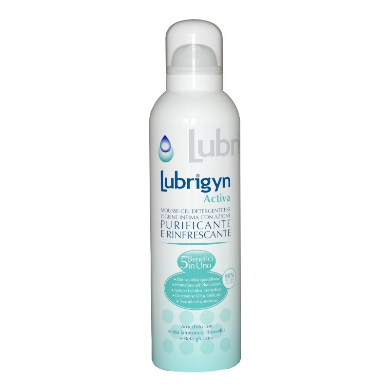 LUBRIGYN ACTIVA MOUSSE-GEL DETERGENTE 150 ML
