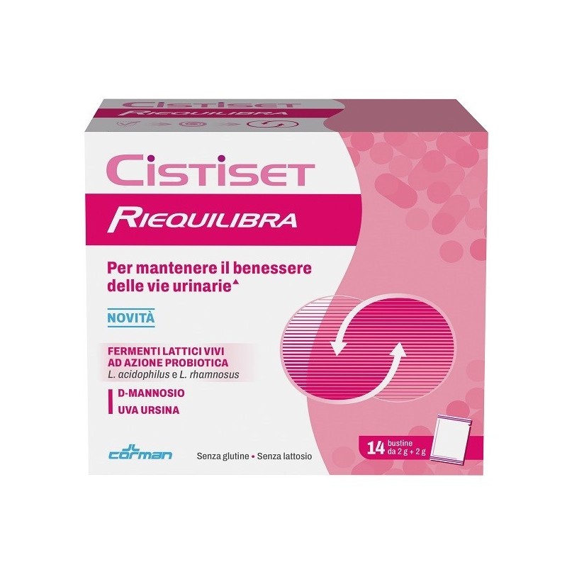 CISTISET RIEQUILIBRA 14 BUSTINE SENZA GLUTINE SENZA LATTOSIO
