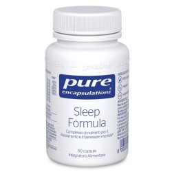 PURE ENCAPSULATIONS SLEEP FORMULA 60 CAPSULE SENZA GLUTINE