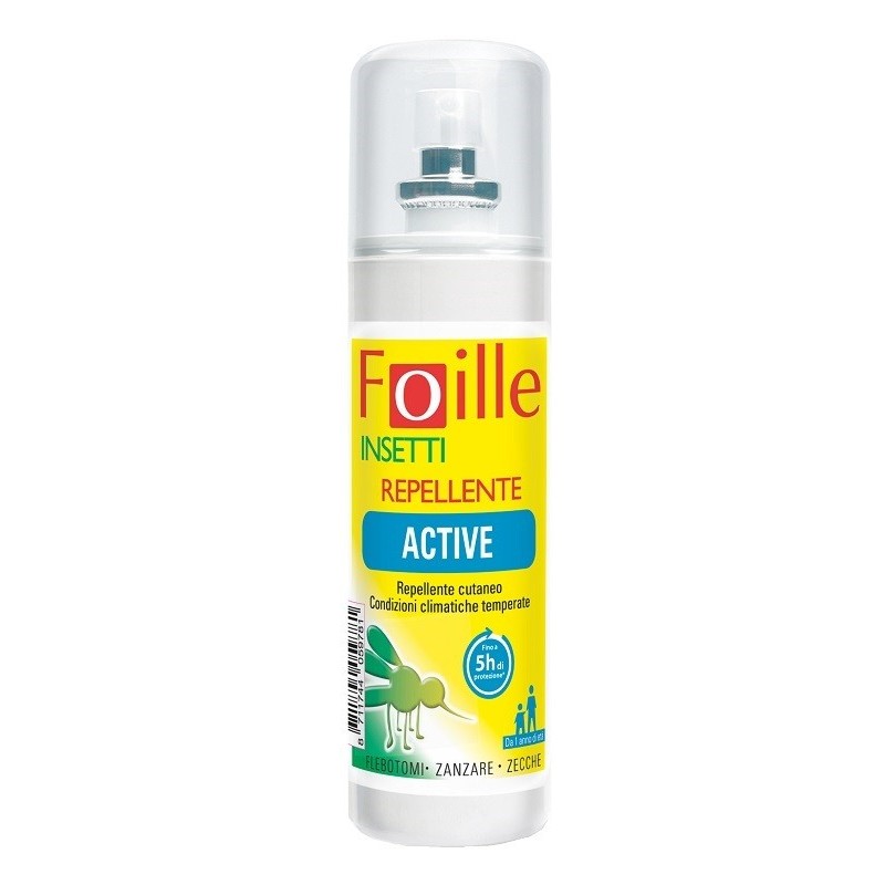 FOILLE INSETTI REPELLENTE ACTIVE 100 ML