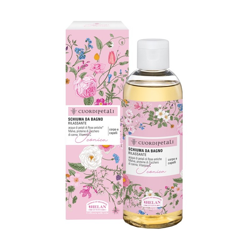 CUOR DI PETALI ICONICA SCHIUMA BAGNO RILASSANTE 210 ML