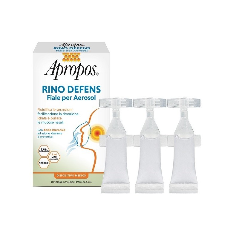 APROPOS RINO DEFENS 10 FIALE 5 ML PER AEROSOL