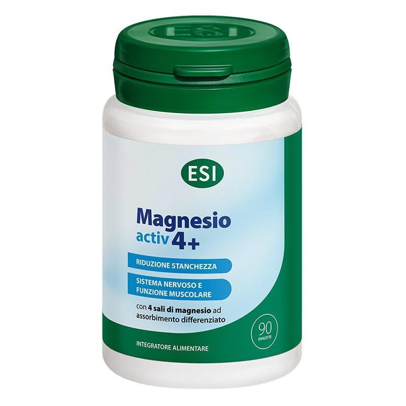 ESI MAGNESIO ACTIV 4+ 90 OVALETTE SENZA GLUTINE