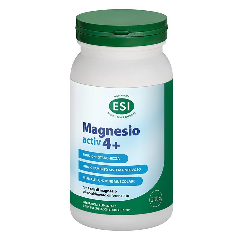 ESI MAGNESIO ACTIV 4+ 200 G SENZA GLUTINE