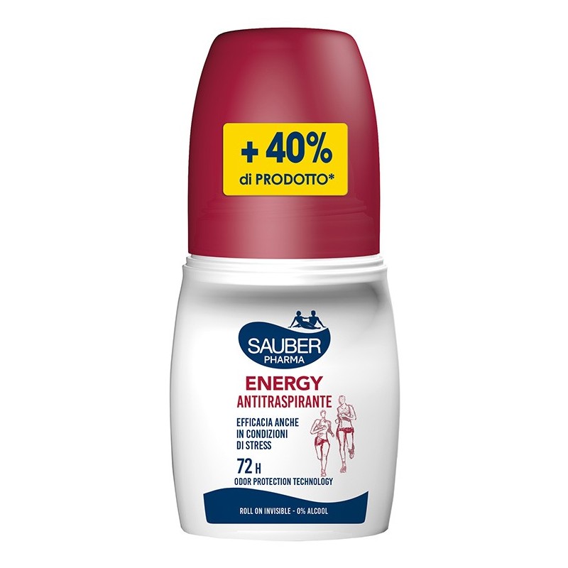 SAUBER DEO 72H ENERGY ANTITRASPIRANTE ROLL ON 70 ML