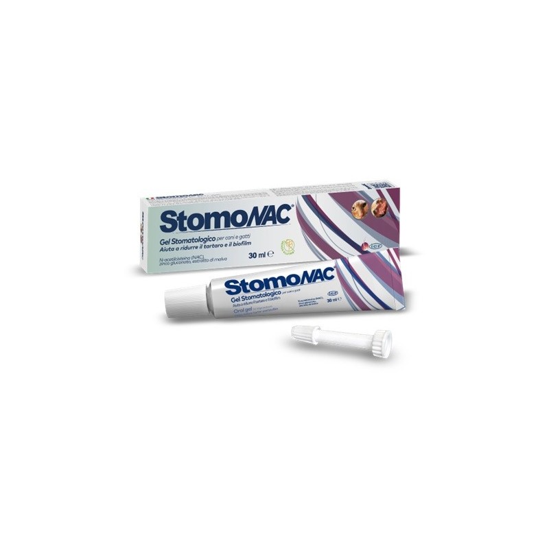 STOMONAC GEL STOMATOLOGICO CANI E GATTI 30 ML STOMONAC GEL STOMATOLOGICO CANI E GATTI 30 ML