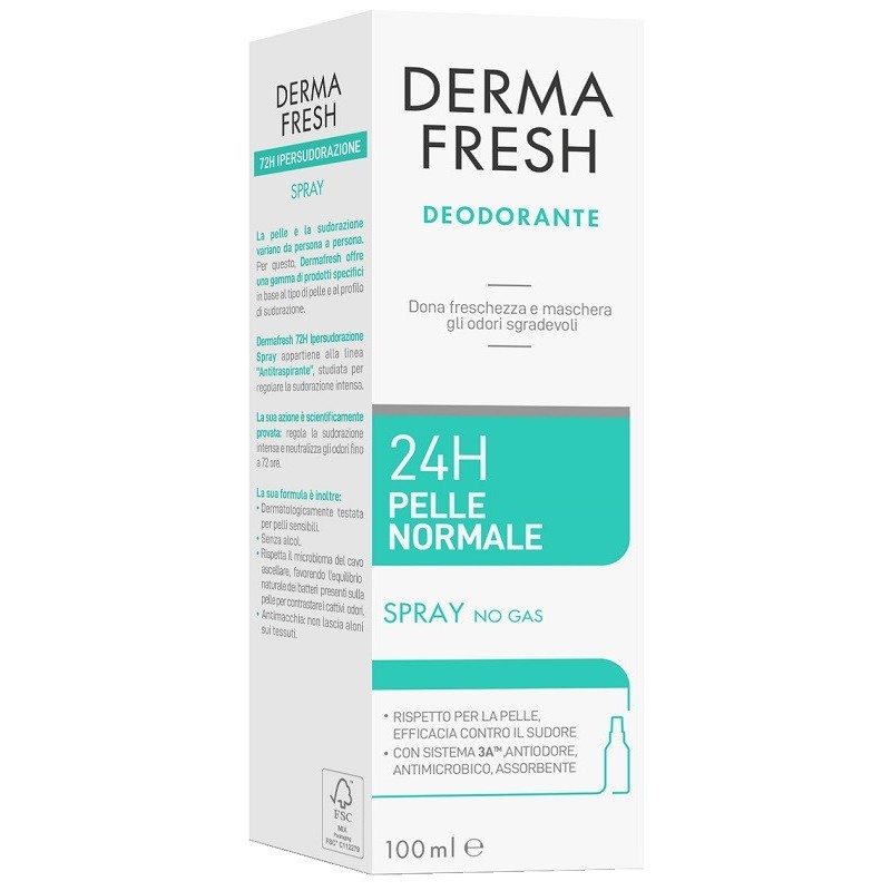DERMAFRESH 24H PELLE NORMALE SPRAY 100 ML