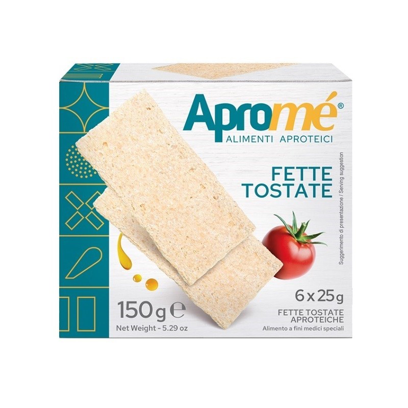 APROME' FETTE TOSTATE 6 PORZIONI DA 25 G