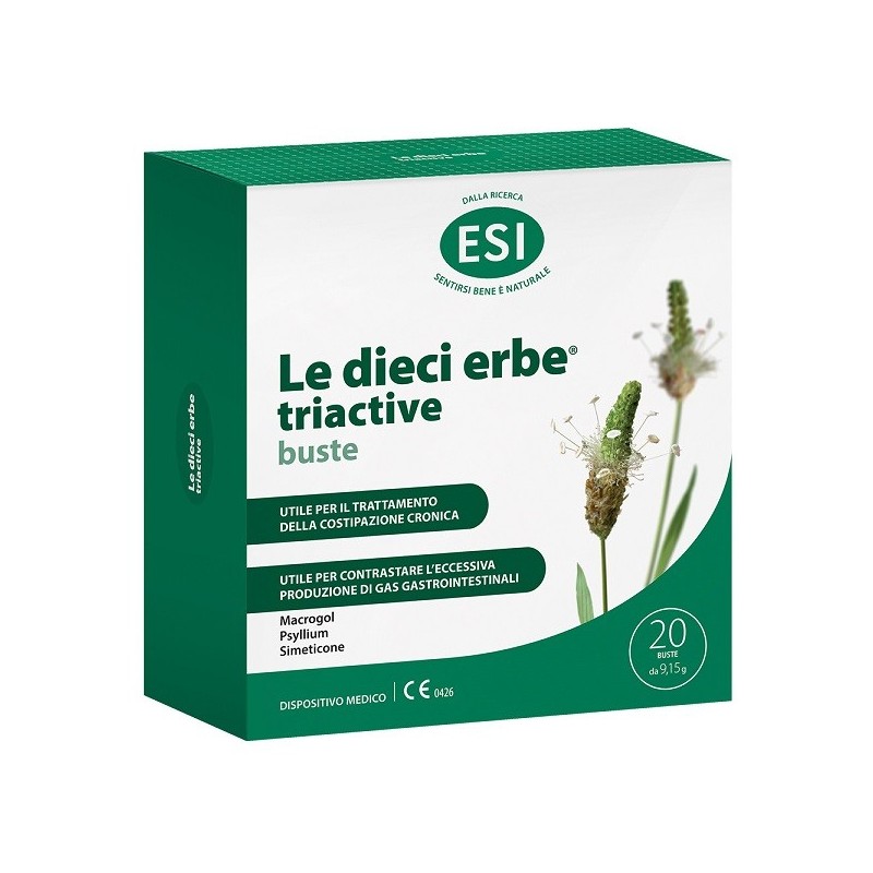 ESI LE DIECI ERBE TRIACTIVE 20 BUSTINE