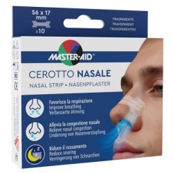 CEROTTO NASALE MASTER-AID 56X17MM 10 PEZZI