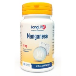 LONGLIFE MANGANESE 10 MG 100 COMPRESSE RIVESTITE SENZA GLUTINE