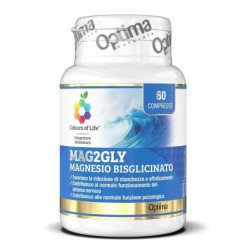COLOURS OF LIFE MAG2GLY MG BISGLICINATO 60 COMPRESSE 1430 MG SENZA GLUTINE SENZA LATTOSIO