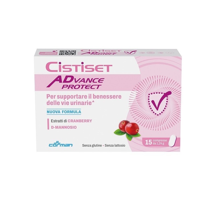 CISTISET ADVANCE PROTECT 15 COMPRESSE 1,24 G SENZA GLUTINE SENZA LATTOSIO