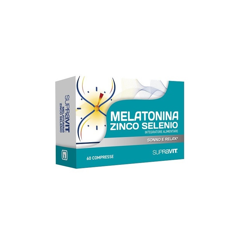 SUPRAVIT MELATONINA ZINCO SELENIO 60 COMPRESSE