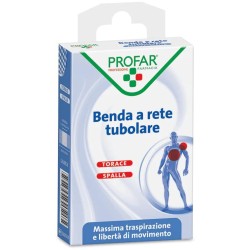 BENDA A RETE ELASTICA TORACE SPALLA 3 M TESI CALIBRO 8 PROFAR