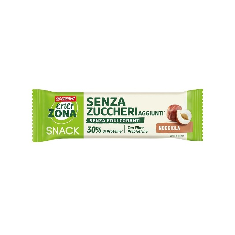 ENERZONA SNACK NOCCIOLE RICOPERTA DI CACAO CON LATTE 33 G
