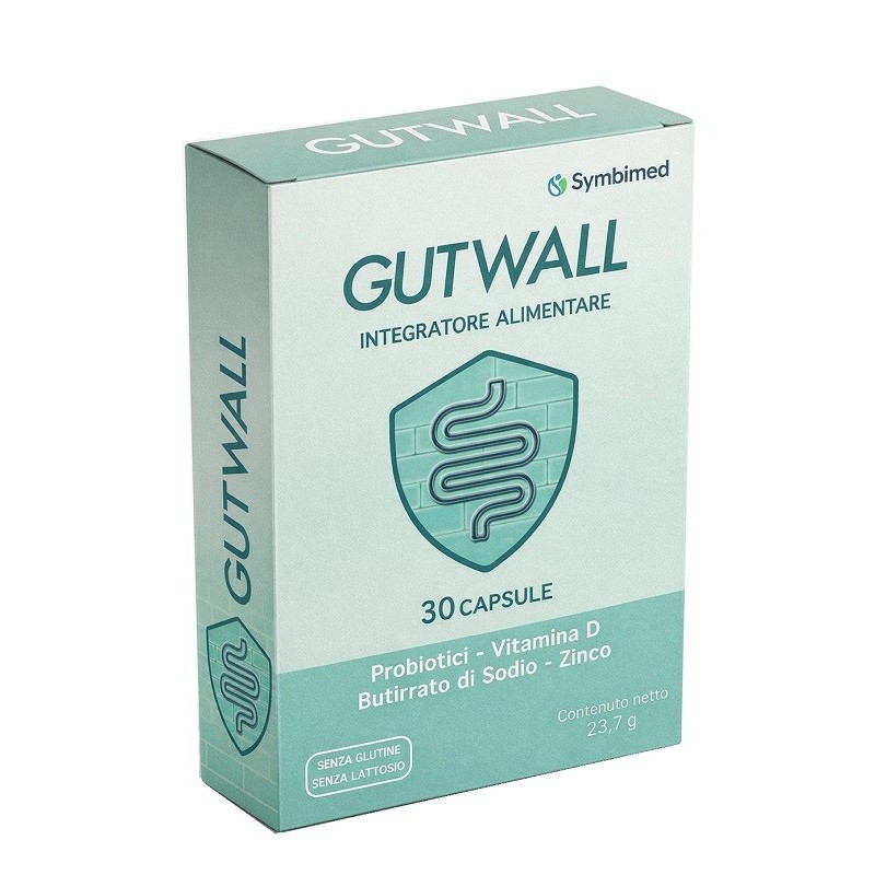 GUTWALL 30 CAPSULE SENZA GLUTINE SENZA LATTOSIO