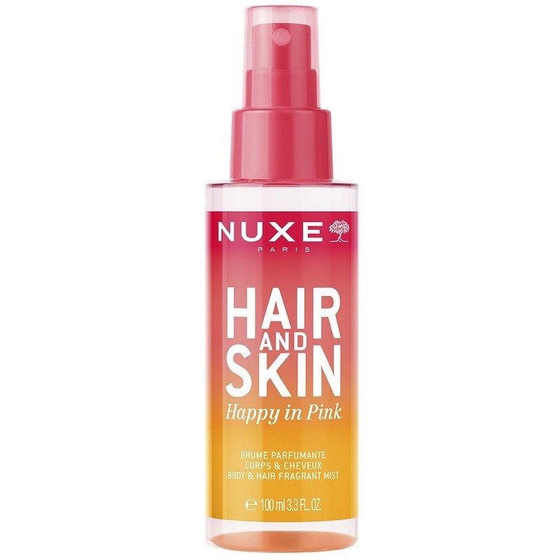 NUXE HAIR & SKIN FRAGRANT MIST HAPPY IN PINK 100 ML