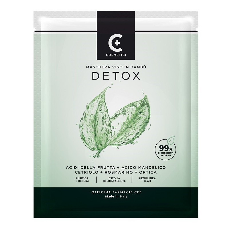 CEF MASCHERA DETOX TESSUTO