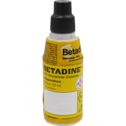 BETADINE*SOLUZ CUT 125ML 10%
