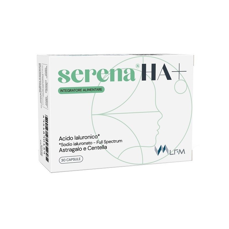 SERENA HA+ 30 CAPSULE SENZA ZUCCHERI AGGIUNTI GLUTINE E LATTOSIO
