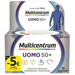 MULTICENTRUM UOMO 50+ 30 COMPRESSE PROMO 2026