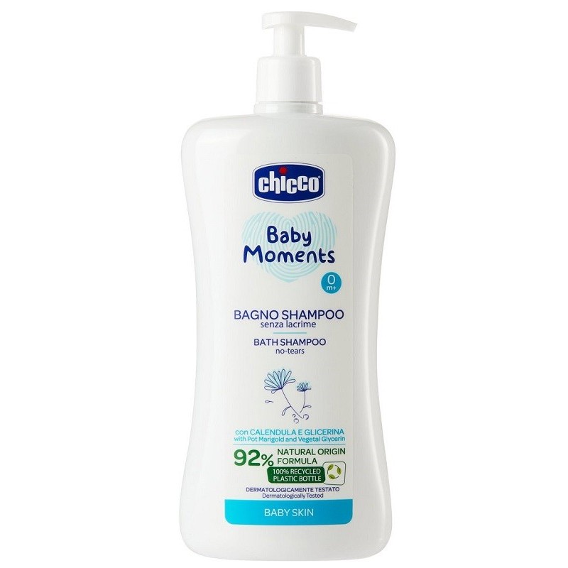 CHICCO BABY MOMENTS BAGNO SHAMPOO DELICATE 750 ML