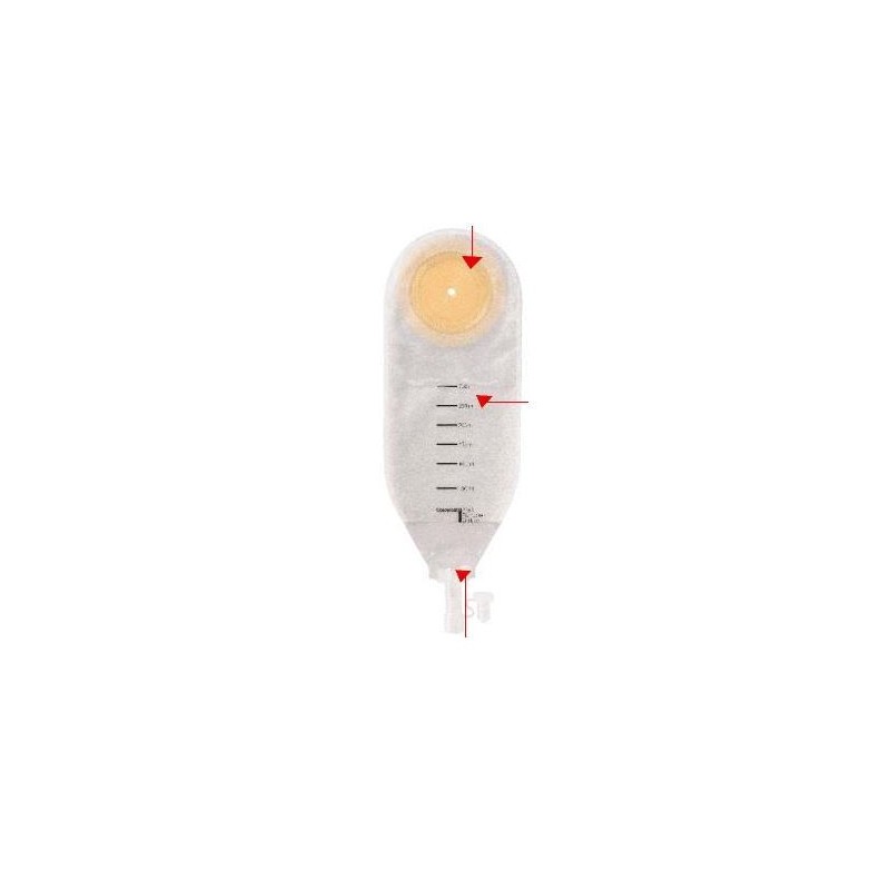 SACCA PER DRENAGGIO COLOPLAST MAXI NON STERILE 500 ML 20 PEZZI ARTICOLO 2250