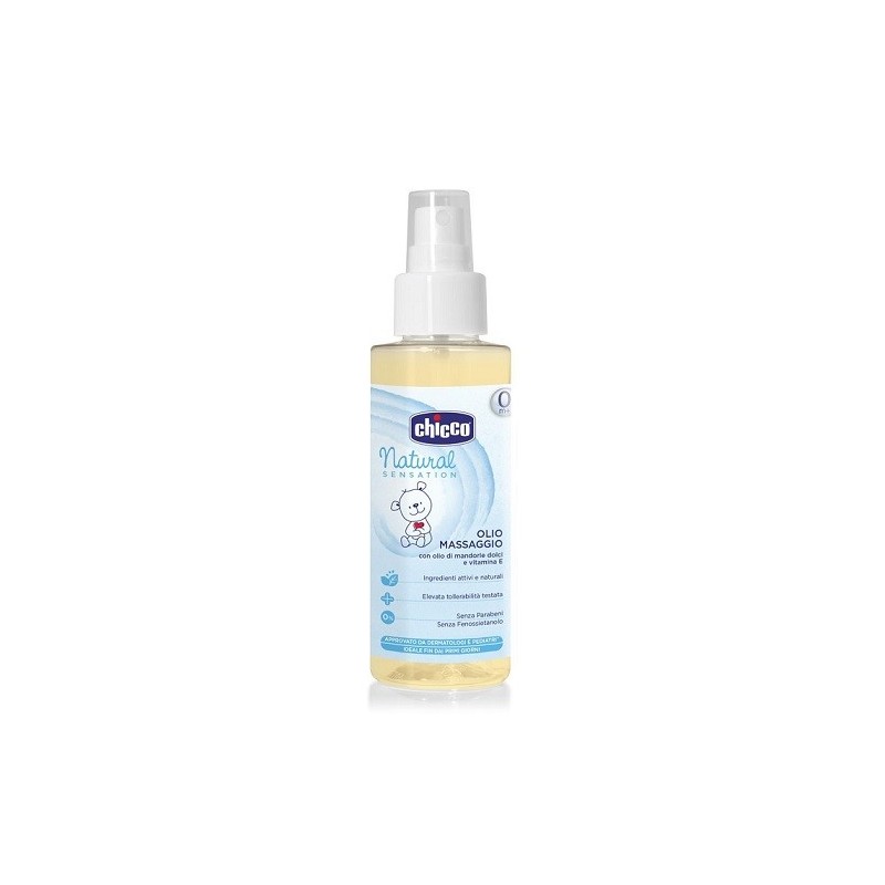 CHICCO OLIO MASSAGGIO NATURAL SENSATION 100 ML
