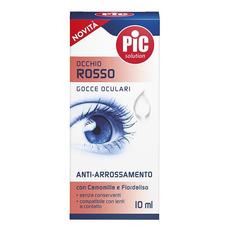 PIC GOCCE OCULARI OCCHIO ROSSO 10 ML