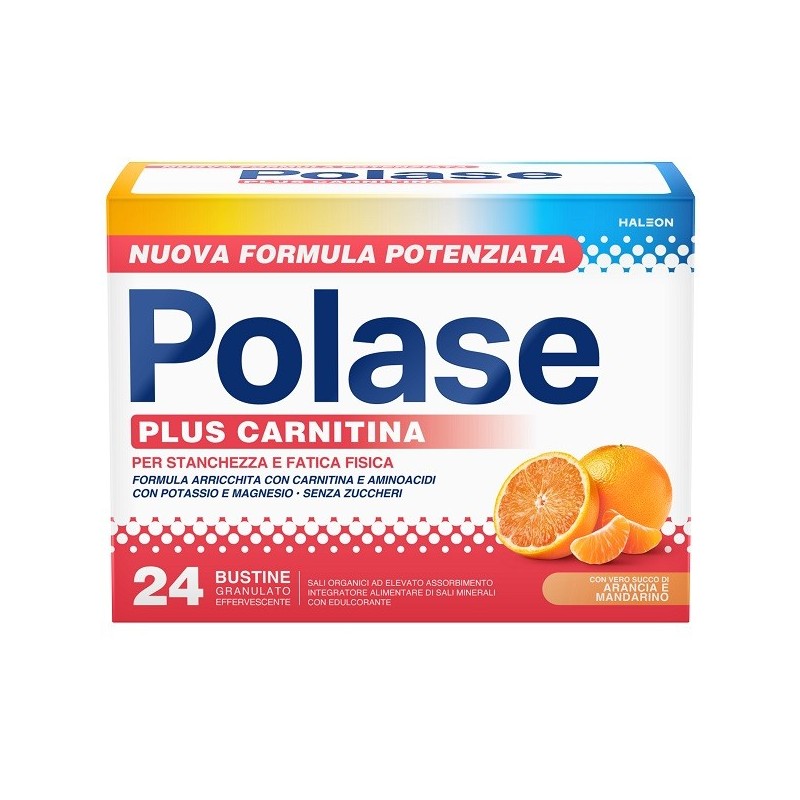 POLASE PLUS CARNITINA 24 BUSTINE GRANULATO EFFERVESCENTE DA 6,8 G