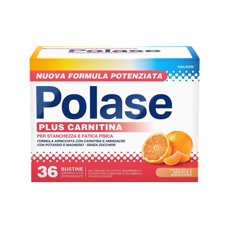 POLASE PLUS CARNITINA 36 BUSTINE GRANULATO EFFERVESCENTE DA 6,8 G