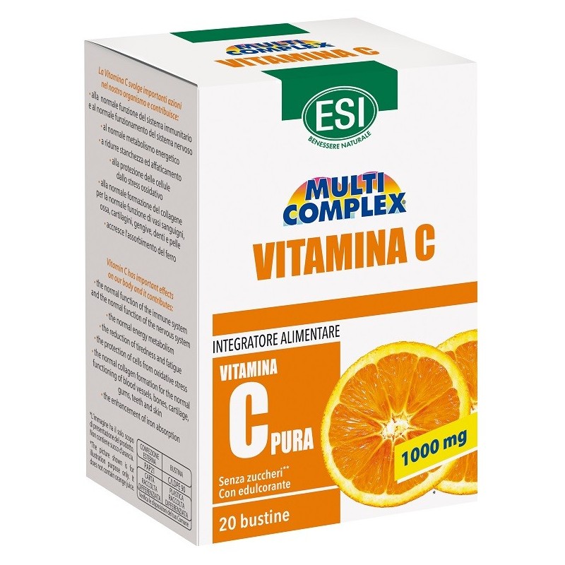 ESI MULTICOMPLEX VITAMINA C 20 BUSTINE DA 2 G